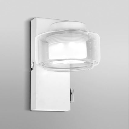 Ledvance - LED Kinkiet łazienkowy ORBIS FLAME LED/5,5W/230V 3000/4000K IP44 biały