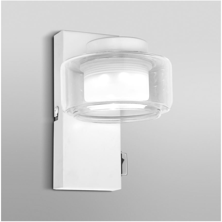 Ledvance - LED Kinkiet łazienkowy ORBIS FLAME LED/5,5W/230V 3000/4000K IP44 biały