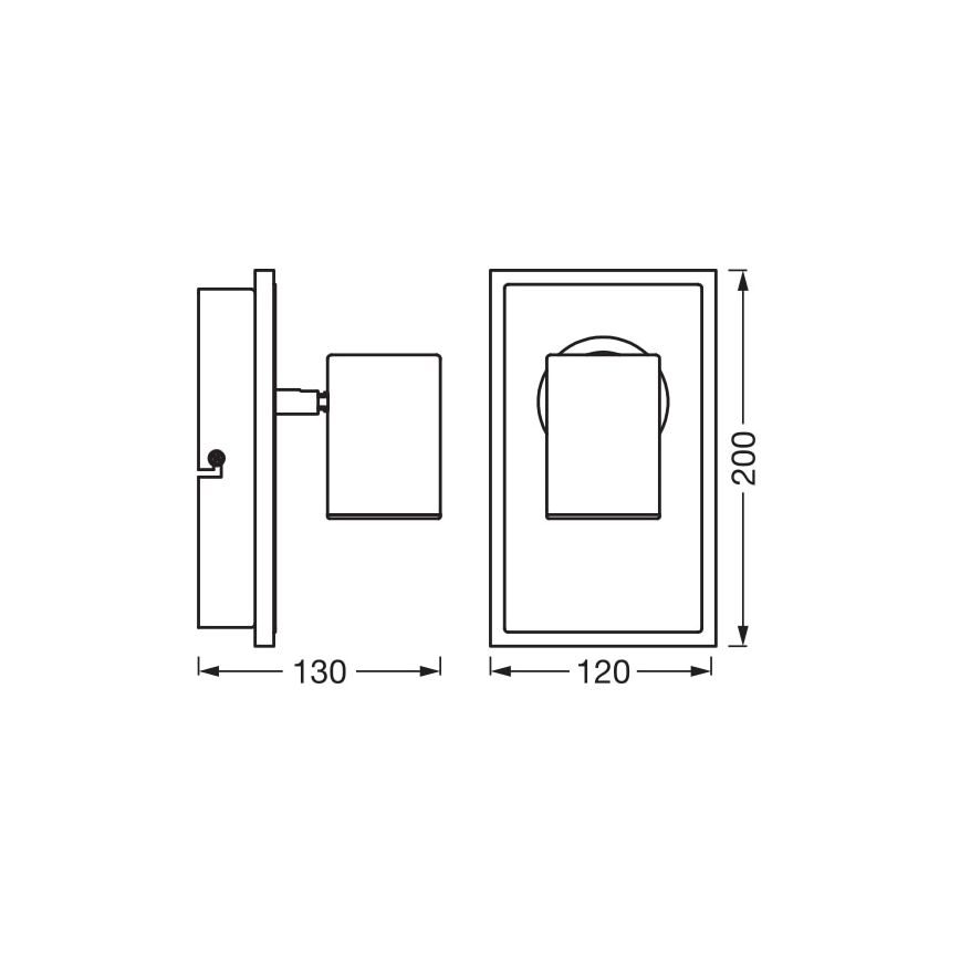 Ledvance - LED Kinkiet punktowy DECOR MARS LED/16,5W/230V