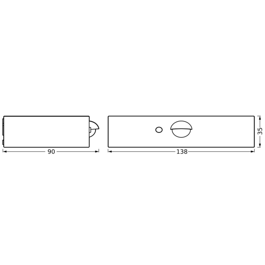 Ledvance - LED Kinkiet solarny z czujnikiem ENDURA SOLAR LED/3W/4,2V 1200 mAh IP65