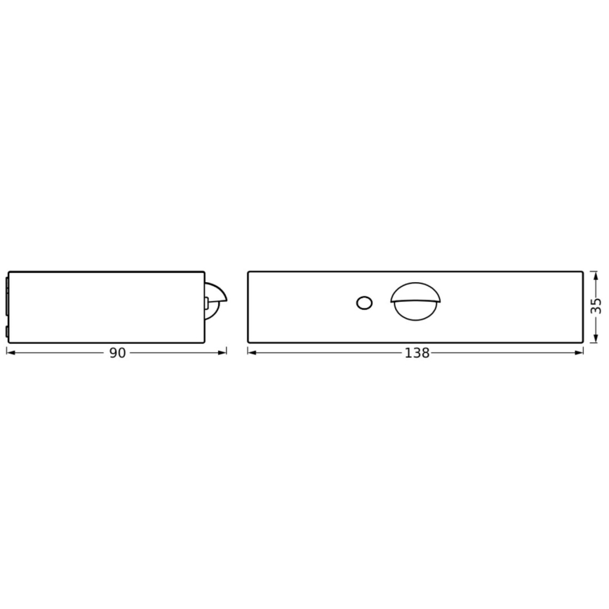 Ledvance - LED Kinkiet solarny z czujnikiem ENDURA SOLAR LED/3W/4,2V IP65