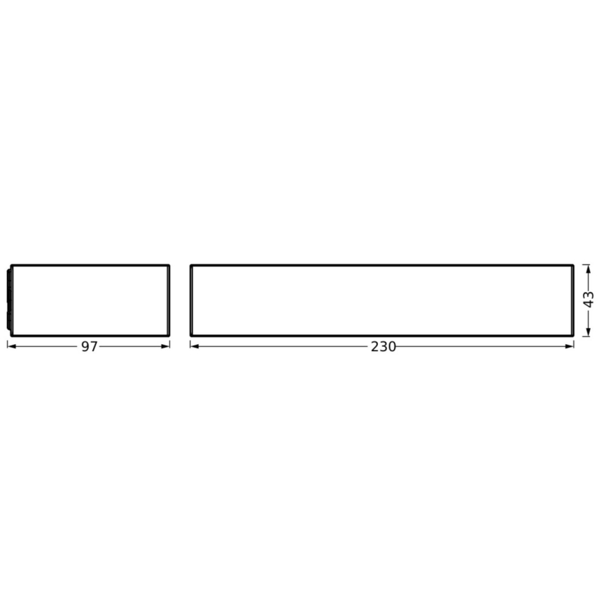 Ledvance - LED Kinkiet solarny z czujnikiem ENDURA SOLAR LED/6W/4,2V 3000 mAh IP65