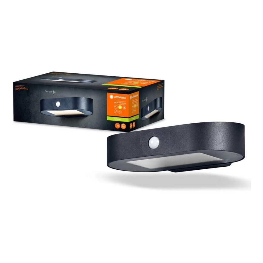 Ledvance - LED Kinkiet solarny z czujnikiem ruchu i zmierzchu ENDURA STYLE LED/4W/3,7V 2000 mAh IP44