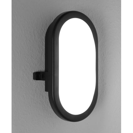 Ledvance - LED Kinkiet zewnętrzny BULKHEAD LED/11W/230V IP54 czarny