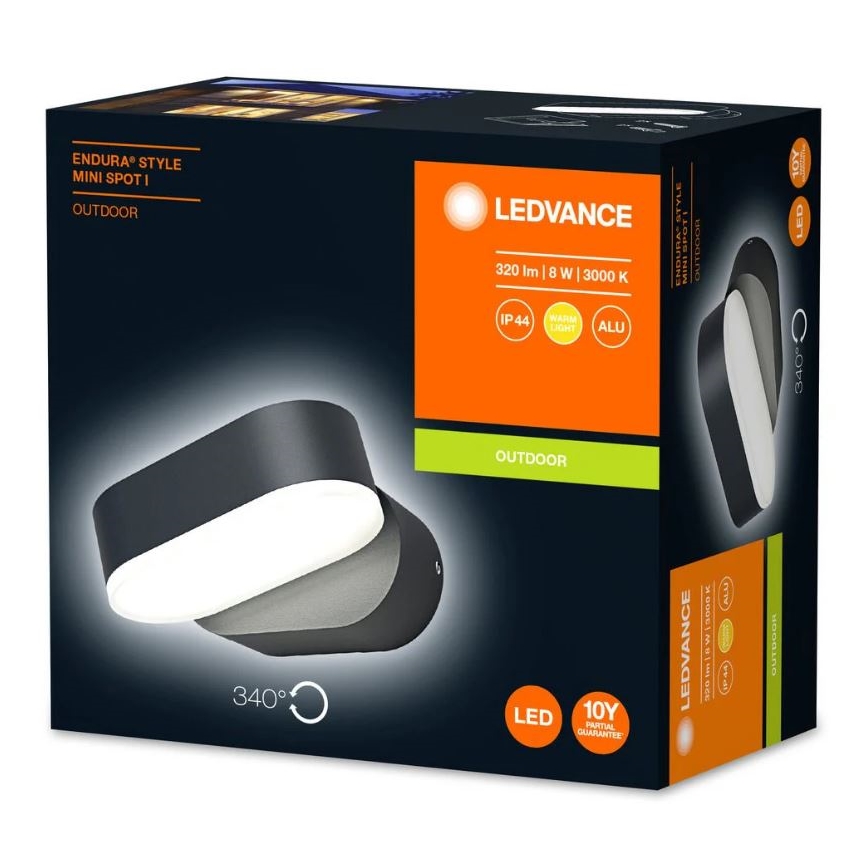 Ledvance - LED Kinkiet zewnętrzny ENDURA LED/8W/230V IP44