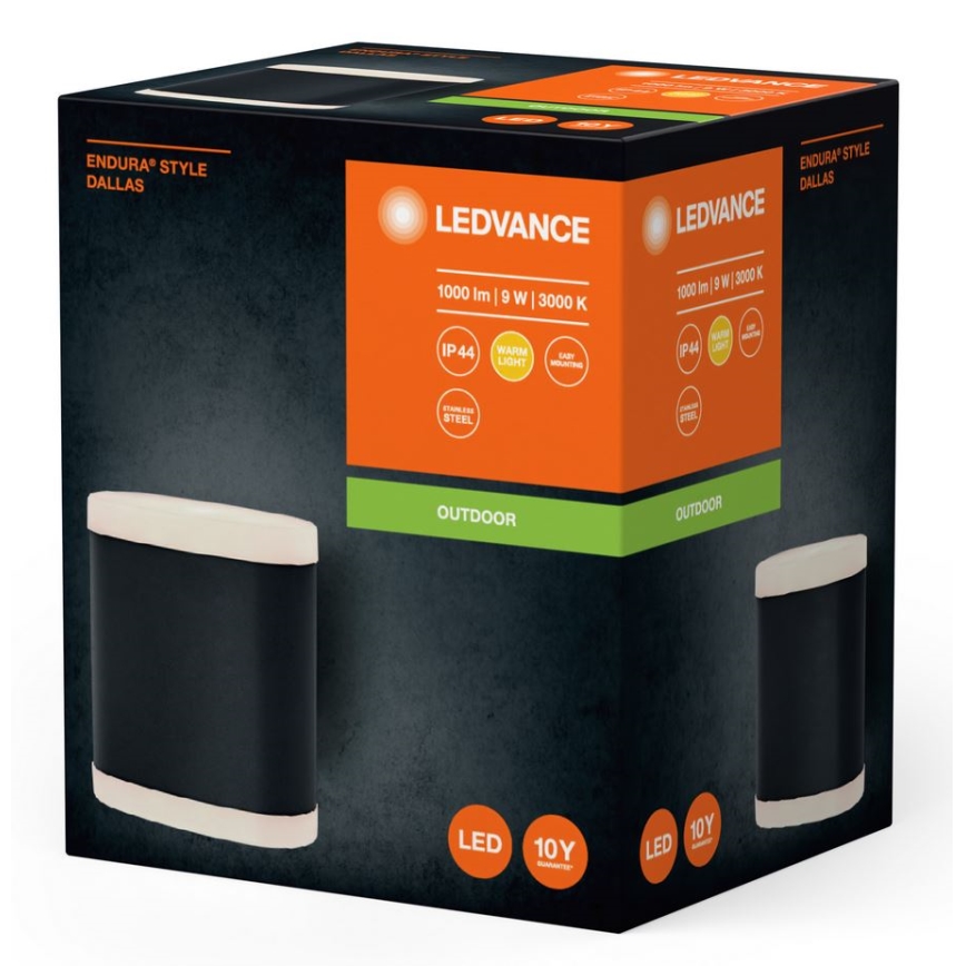 Ledvance - LED Kinkiet zewnętrzny ENDURA STYLE DALLAS LED/9W/230V IP44