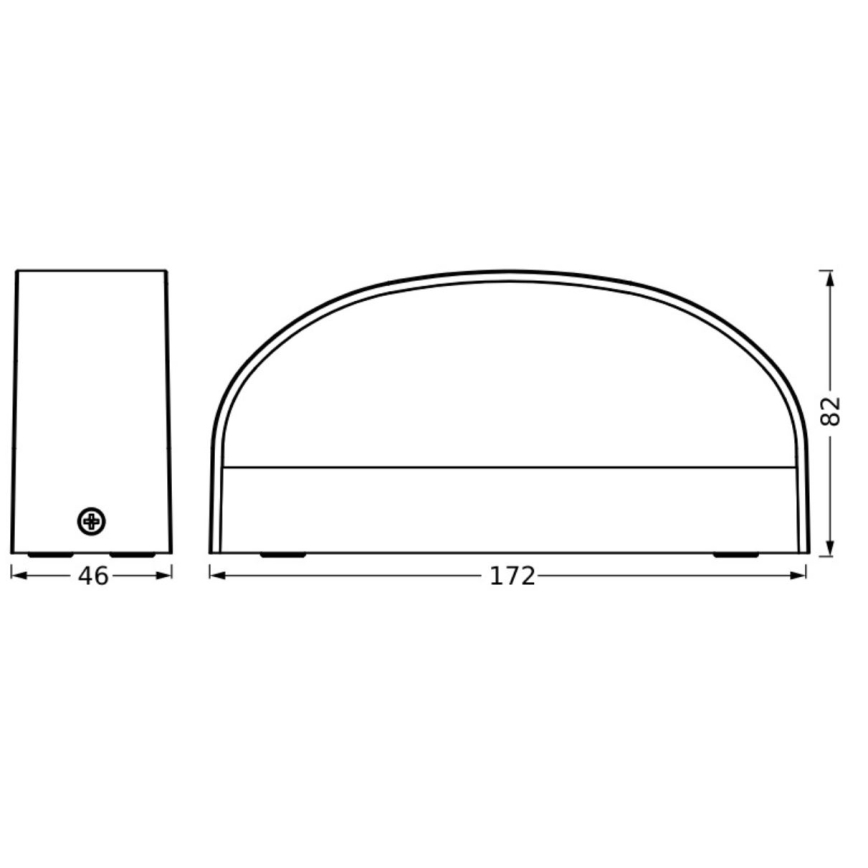 Ledvance - LED Kinkiet zewnętrzny ENDURA STYLE ILAY 2xLED/3,8W/230V IP65