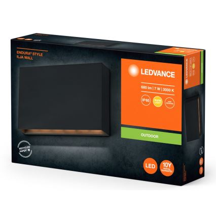 Ledvance - LED Kinkiet zewnętrzny ENDURA STYLE ILJA LED/7W/230V IP65