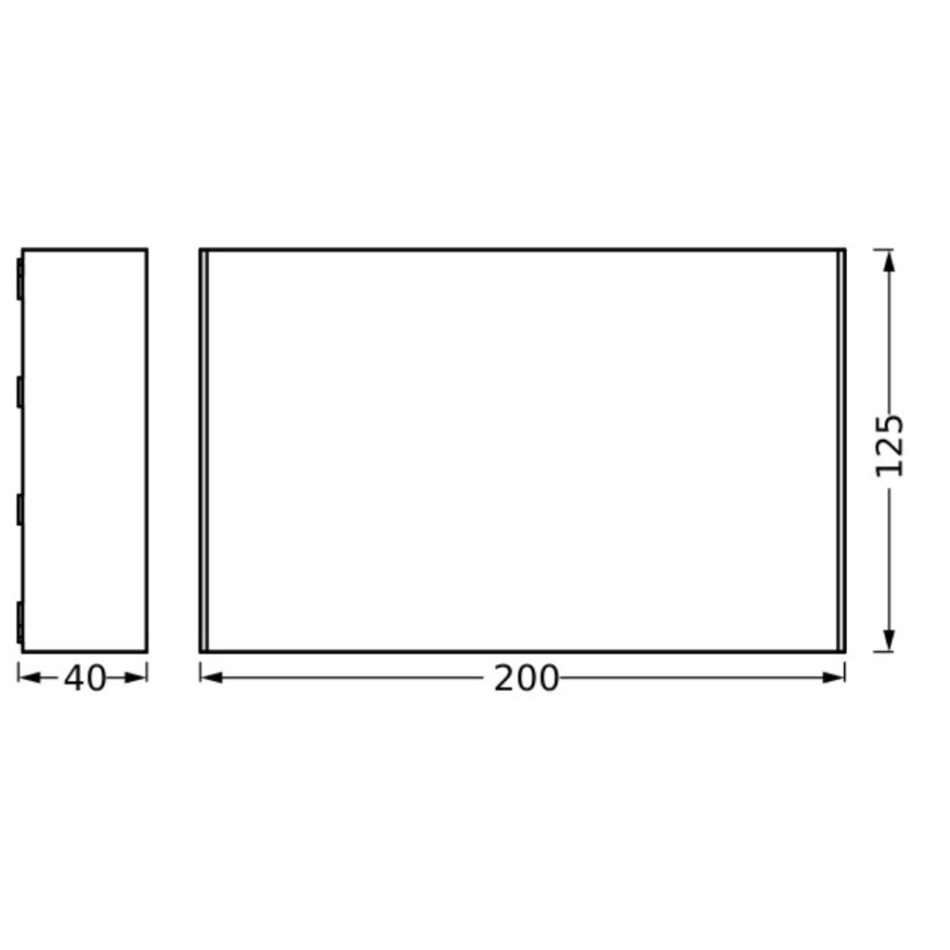 Ledvance - LED Kinkiet zewnętrzny ENDURA STYLE ILJA LED/7W/230V IP65