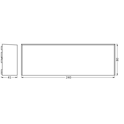 Ledvance - LED Kinkiet zewnętrzny ENDURA STYLE IVO LED/6,5W/230V IP65