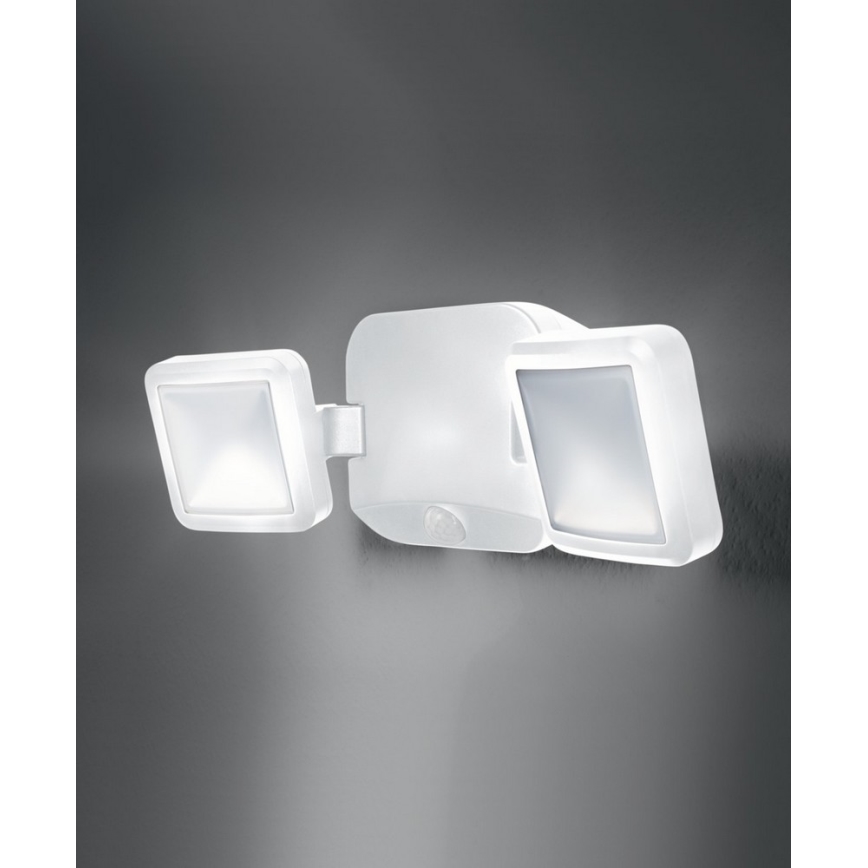 Ledvance - LED Kinkiet zewnętrzny z czujnikiem BATTERY 2xLED/10W/4xD IP54