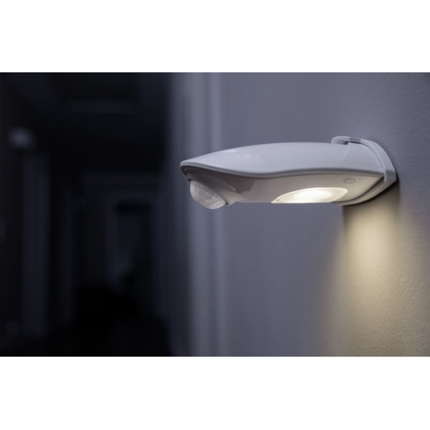 Ledvance - LED Kinkiet zewnętrzny z czujnikiem DOORLED LED/1W/3xAA IP54