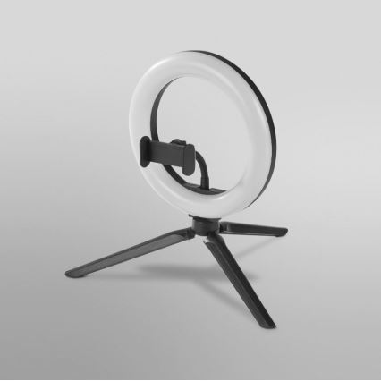 Ledvance - LED Lampa stołowa ściemnialna ze stojakiem i uchwyt do vlogowania LED/5,5W/USB 3000/4000/6500K