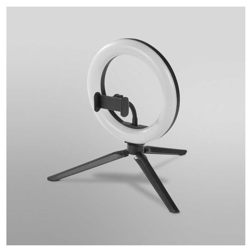 Ledvance - LED Lampa stołowa ściemnialna ze stojakiem i uchwyt do vlogowania LED/5,5W/USB 3000/4000/6500K