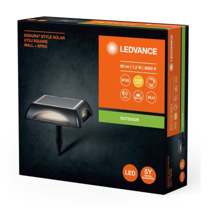 Ledvance - LED Ściemnialampa solarna ENDURA STYLE SOLAR LED/1,2W/3,7V 2000 mAh IP65