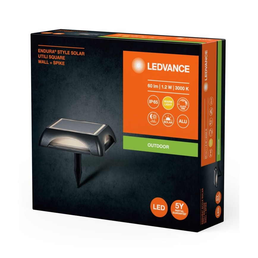 Ledvance - LED Ściemnialampa solarna ENDURA STYLE SOLAR LED/1,2W/3,7V 2000 mAh IP65
