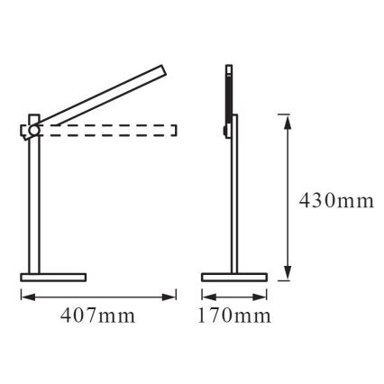 Ledvance - LED Lampa stołowa ściemnialna PANAN LED/7W/230V