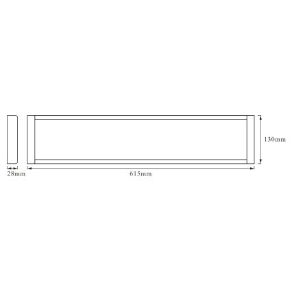 Ledvance - LED Lampa wisząca OFFICE LINE LED/25W/230V