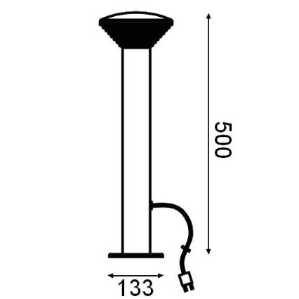 Ledvance - LED Lampa zewnętrzna ENDURA HYBRID OLONA LED/2W/12V IP44