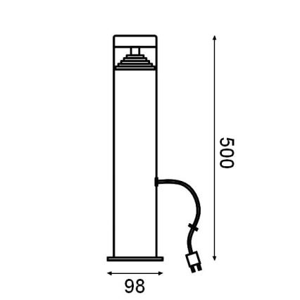 Ledvance - LED Lampa zewnętrzna ENDURA HYBRID ORION LED/2W/12V IP44