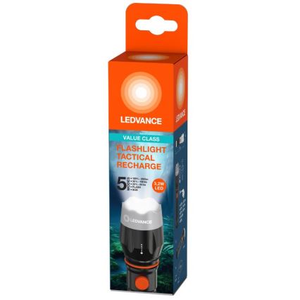 Ledvance - LED Latarka akumulatorowa FLASHLIGHT LED/3,2W/5V 1500mAh