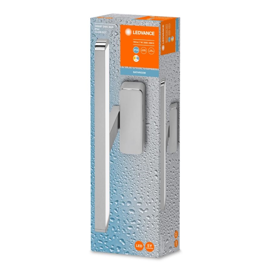 Ledvance - LED Łazienkowe oświetlenie lustra DISC BAR LED/7W/230V 3000/4000K IP44
