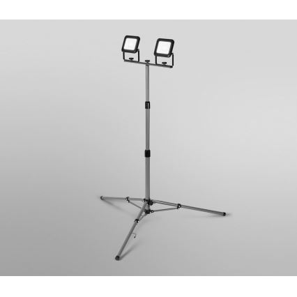 Ledvance - LED Zewnętrzny reflektor z uchwytem WORKLIGHT TRIPOD 2xLED/20W/230V 6500K IP65