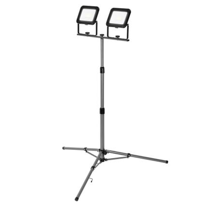 Ledvance - LED Zewnętrzny reflektor z uchwytem WORKLIGHT TRIPOD 2xLED/30W/230V 6500K IP65