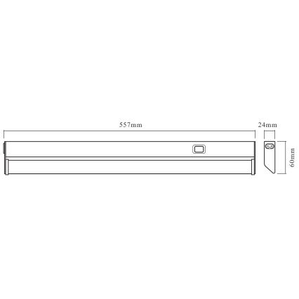 Ledvance - LED Oświetlenie blatu kuchennego TURN LED/10W/230V