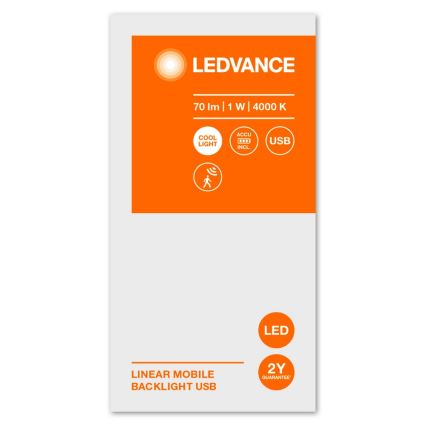 Ledvance - LED Oświetlenie blatu kuchennego z czujnikiem MOBILE LED/1W/5V 4000K 40 cm