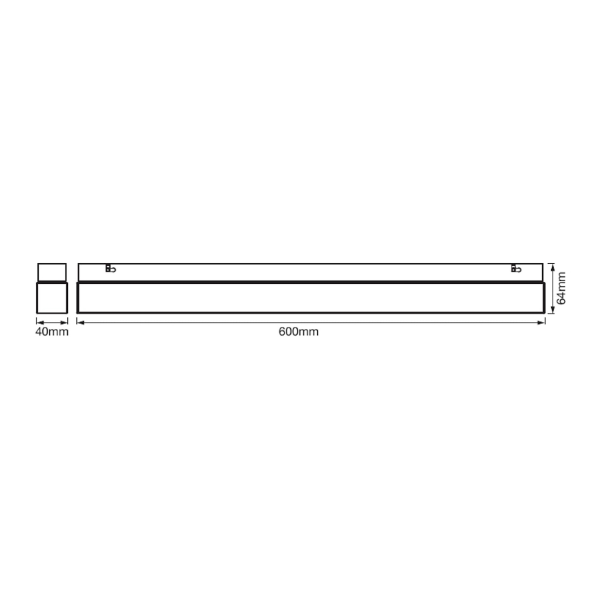 Ledvance - LED Oświetlenie lustra w łazience SQUARE LED/14W/230V IP44 3000/4000K