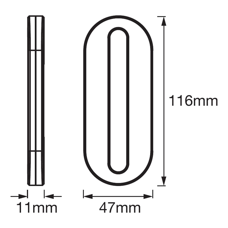 Ledvance - LED Oświetlenie orientacyjne z czujnikiem MOBILE LED/0,5W/3,7V 330 mAh CRI 90