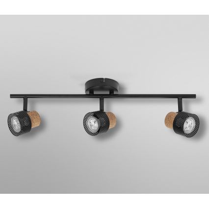 Ledvance - LED Oświetlenie punktowe DECOR CORK 3xGU10/3,4W/230V
