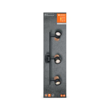 Ledvance - LED Oświetlenie punktowe DECOR CORK 3xGU10/3,4W/230V