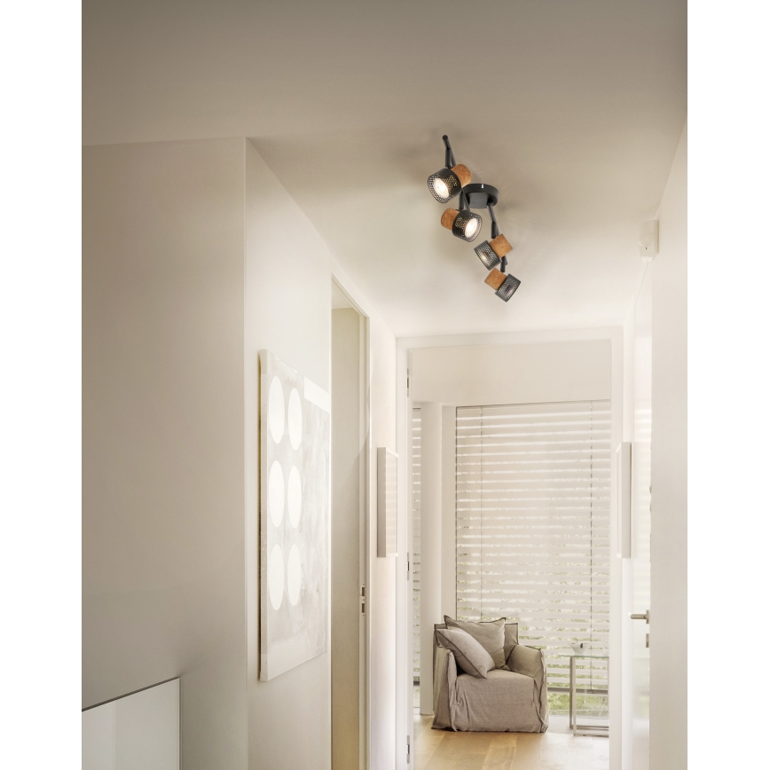 Ledvance - LED Oświetlenie punktowe DECOR CORK 4xGU10/3,4W/230V