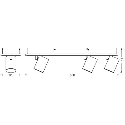 Ledvance - LED Oświetlenie punktowe DECOR MARS LED/41W/230V