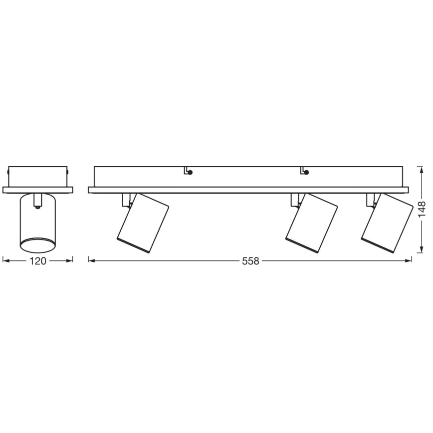 Ledvance - LED Oświetlenie punktowe DECOR MARS LED/41W/230V