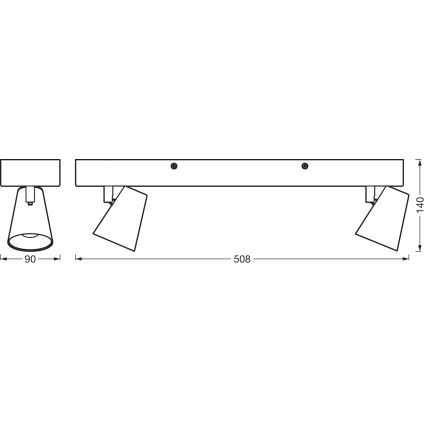 Ledvance - LED Oświetlenie punktowe DECOR NEPTUNE LED/20W/230V