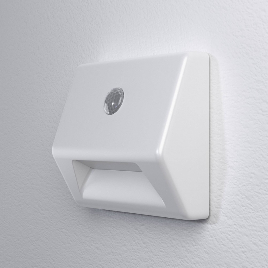 Ledvance - Oprawa schodowa LED z czujnikiem NIGHTLUX LED/0,25W/3xAAA IP54