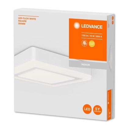 Ledvance - LED Oświetlenie sufitowe SQUARE LED/18W/230V