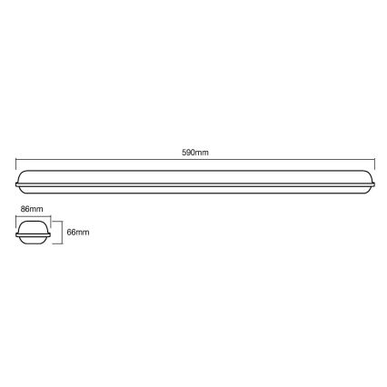 Ledvance - LED Oświetlenie techniczne SUBMARINE LED/18W/230V IP65