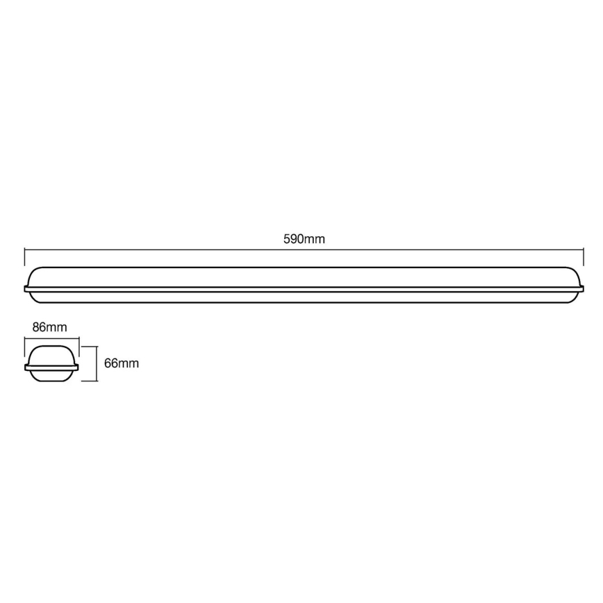 Ledvance - LED Oświetlenie techniczne SUBMARINE LED/18W/230V IP65
