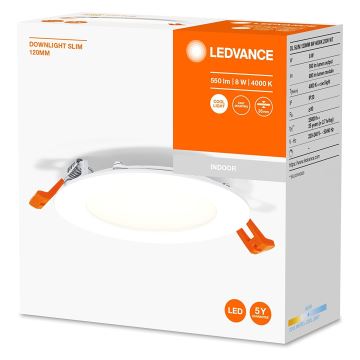 Ledvance - LED Oświetlenie wpuszczane SLIM LED/8W/230V 4000K