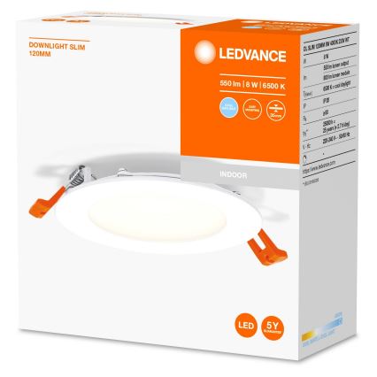 Ledvance - LED Oświetlenie wpuszczane SLIM LED/8W/230V 6500K