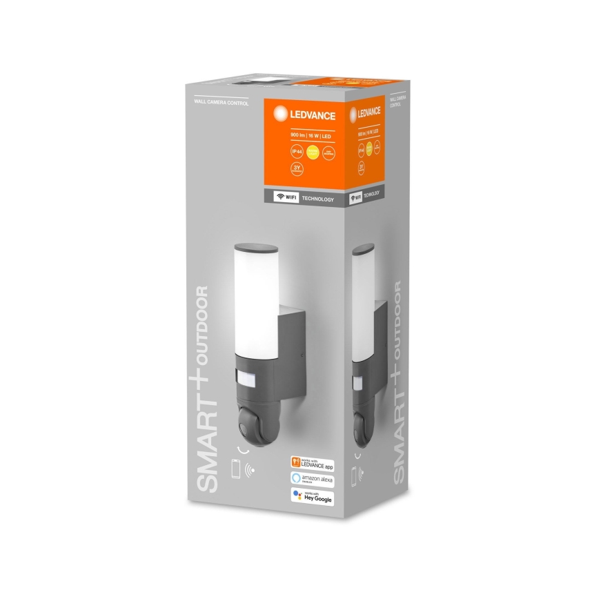 Ledvance - LED Kinkiet z czujnikiem i kamerą SMART+ LED/16W/230V Wi-Fi IP44