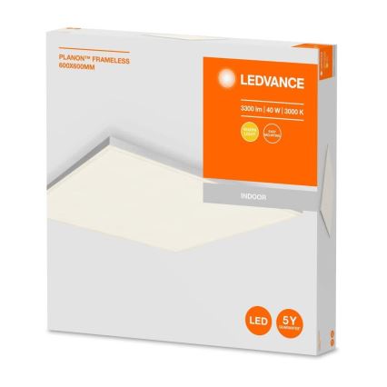 Ledvance - LED Panel natynkowy FRAMELESS LED/40W/230V 3000K