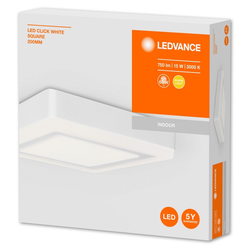Ledvance - LED Plafon CLICK LED/15W/230V