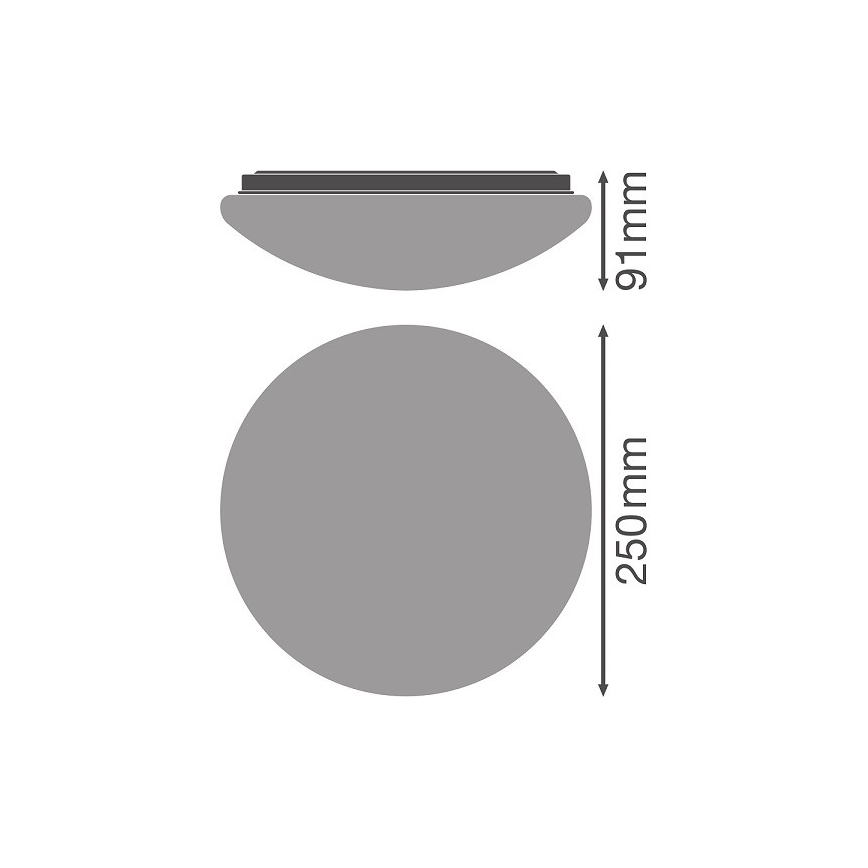 Ledvance - LED Plafon ESSENTIAL LED/13W/230V 3000K