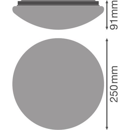 Ledvance - LED Plafon ESSENTIAL LED/13W/230V 6500K