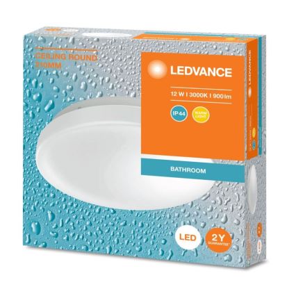 Ledvance - LED Plafon łazienkowy CEILING ROUND LED/12W/230V 3000K IP44